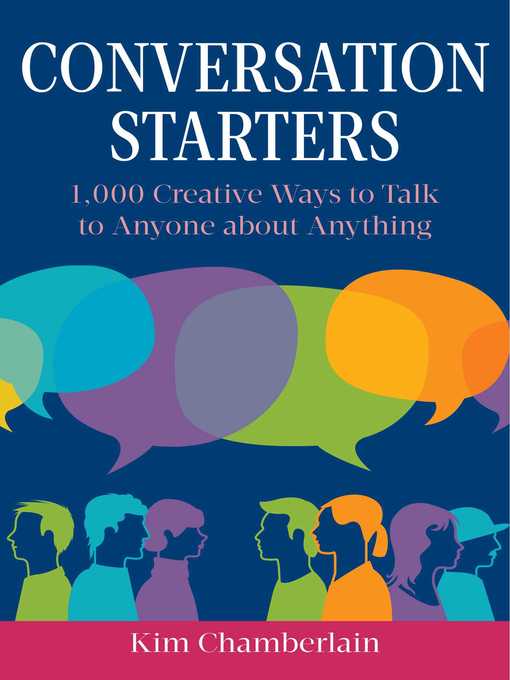Title details for Conversation Starters by Kim Chamberlain - Wait list